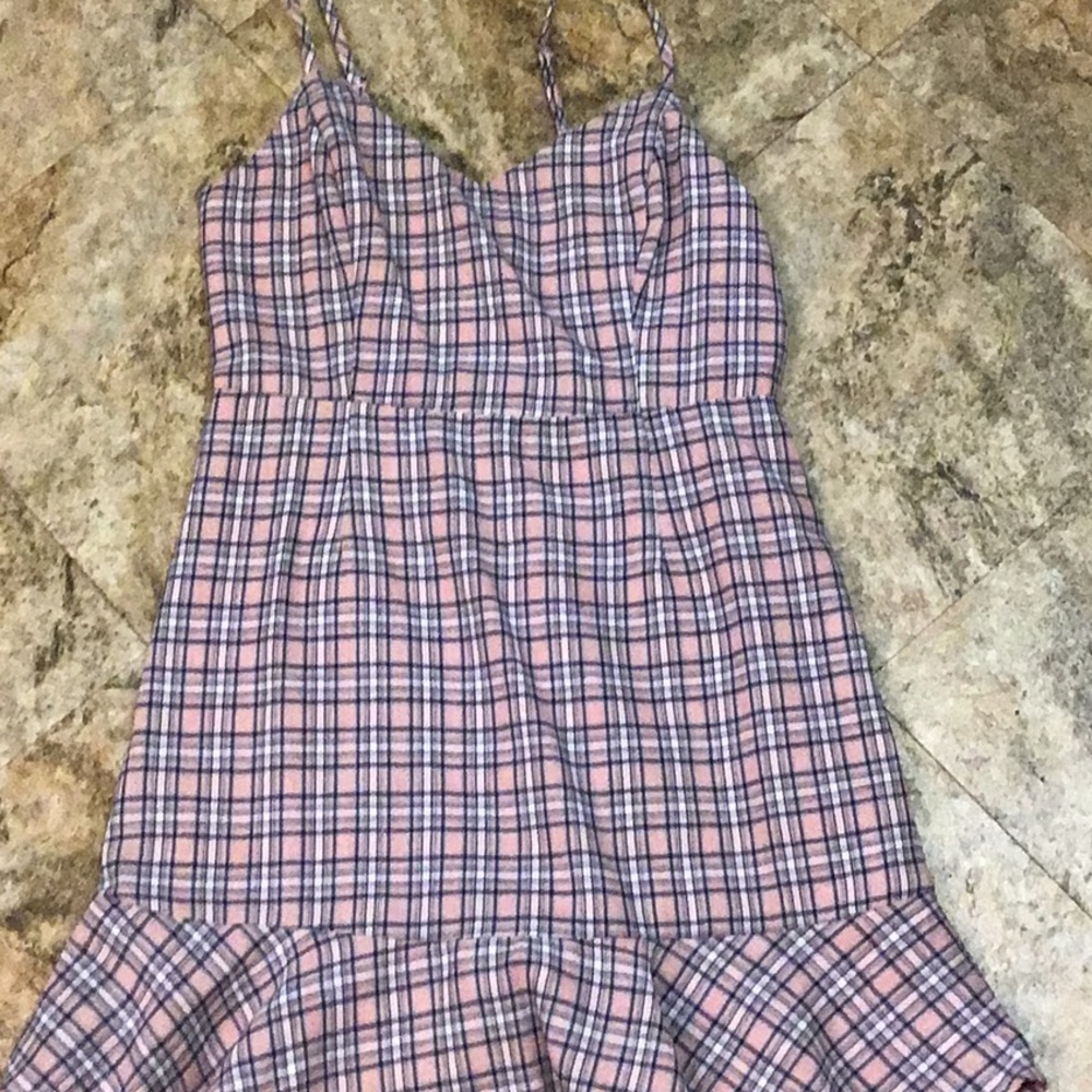 Lush dress cotton flirty cute
